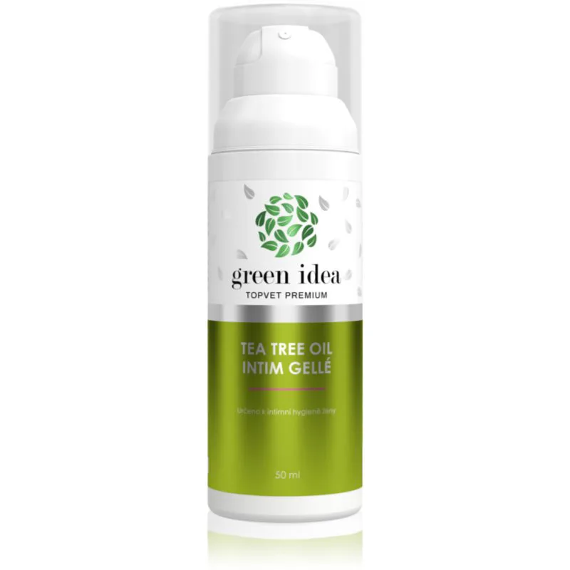 Green Idea Tea Tree Oil απαλό τζελ πλυσίματος για ευαίσθητες περιοχές 50 ml