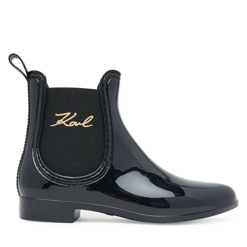 Γαλότσες KARL LAGERFELD Kalosh II KL94775 Μαύρο