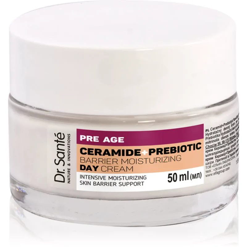 Dr. Santé Pre Age Ceramide + Prebiotic ενυδατική κρέμα ημέρας για ώριμη επιδερμίδα προσώπου 50 ml