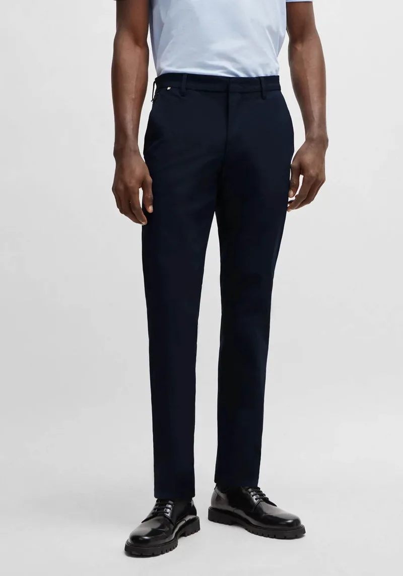 BOSS Υφασμάτινο Παντελόνι της σειράς Kaito1 - 50487756 404 Dark Blue