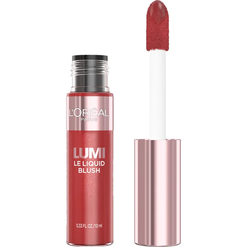L'Oreal Paris Lumi Le Liquid Blush Υγρό Ρουζ με Λαμπερό Χρώμα Κατάλληλο για Ευαίσθητο Δέρμα 11ml - 635 Glow Worth It Medium
