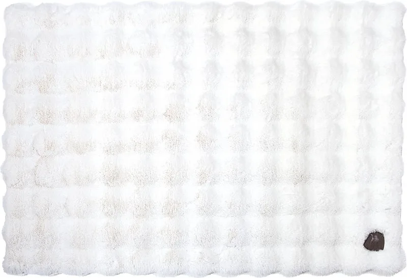 ΧΑΛΙ GREENWICH POLO CLUB FAUX FUR 3111 WHITE (75X140CM)