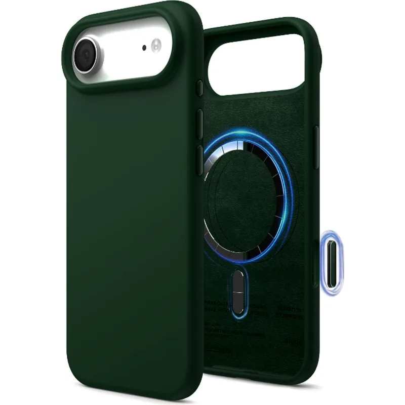 Θήκη iPhone Air Elago Magnetic Silicone Case Premium Σιλικόνης με MagSafe - Alpine Green (ES17MSSC66AIR-APGR)