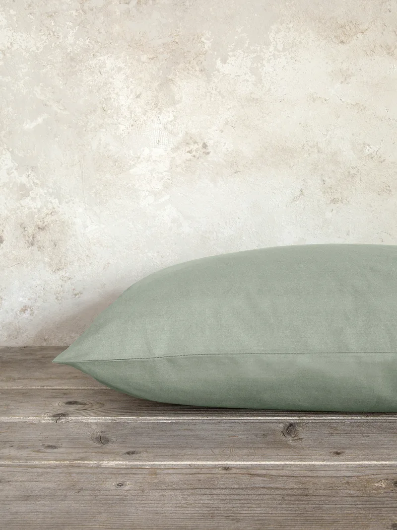 Σετ Μαξιλαροθήκες 2 Τεμαχίων Nima Unicolors Rock Green 52x72
