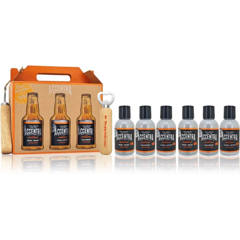 Accentra Men's Collection σετ δώρου για άντρες αρώματα Amberwood