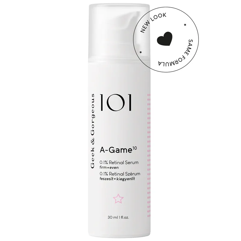 Geek & Gorgeous 101 A-Game 10 - 0.1% Retinal Serum 30ml