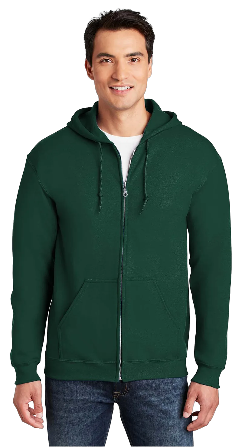 Φούτερ Ζακέτα με Κουκούλα 18600 Gildan Heavy Blend Zip Hoodie Forest Green