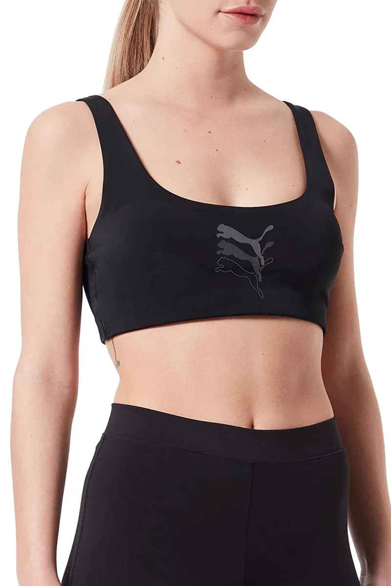 Μαγιό Μπικίνι Puma Scoop Neck Bikini Top (Άνω Μέρος) 701211040-001 Γυναικείο