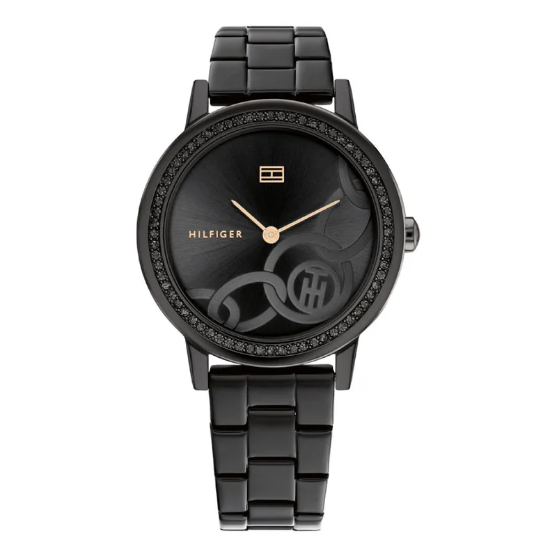 TOMMY HILFIGER Maya Black Stainless Steel Bracelet 1782438
