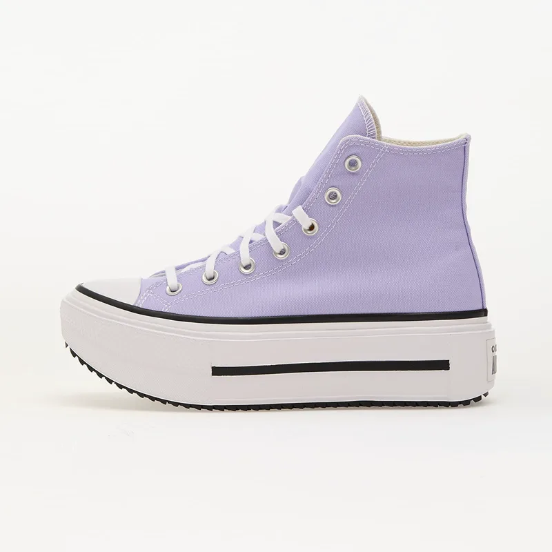 Sneakers Converse Chuck Taylor All Star Lift Double Stack Violet Heat/ Egret/ Black EUR 38