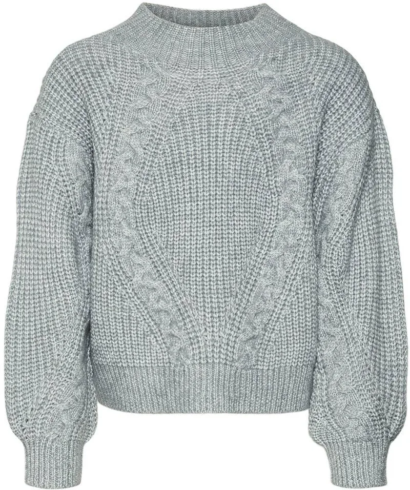 ΠΟΥΛΟΒΕΡ VERO MODA VMVARNA 10315603 ΓΡΙ ΜΕΛΑΝΖΕ (146-152CM)(11-12 ΕΤΩΝ)