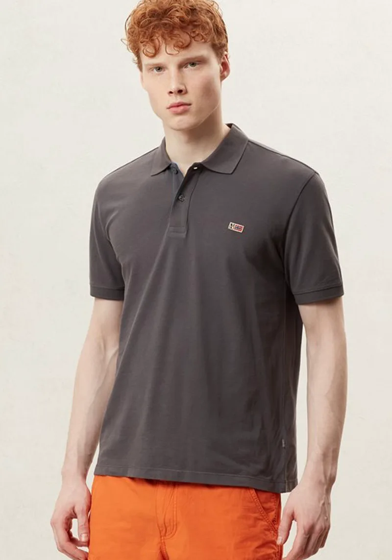 Napapijri Polo T-Shirt - TALY Brown