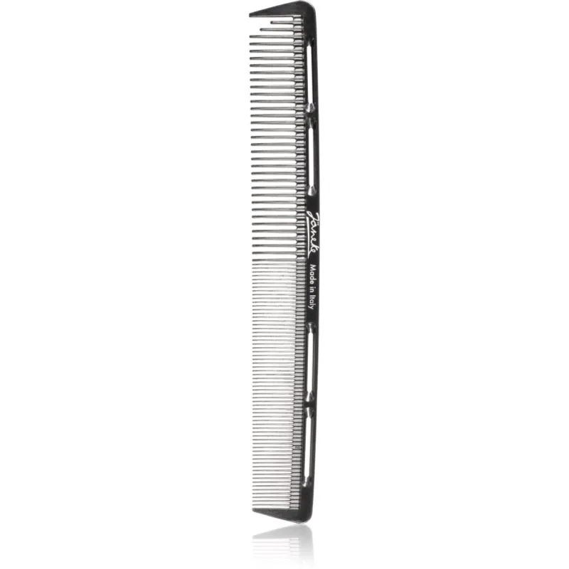 Janeke Carbon Fibre Flexible cutting comb χτένα κουρέματος 19 cm 1 τμχ