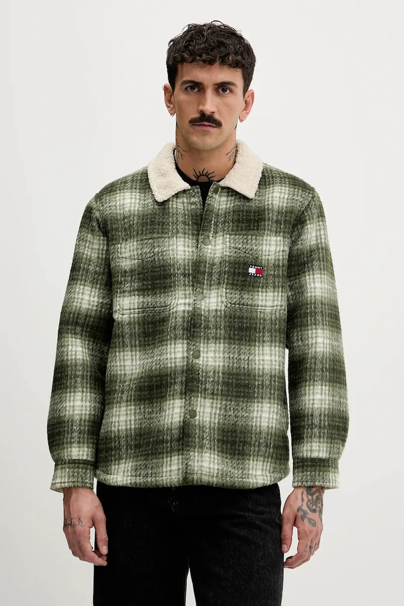 Πουκάμισο μπουφάν Tommy Jeans