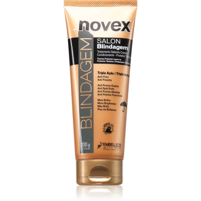 Novex Blindagem θερμοπροστατευτικό γάλα για τα μαλλιά 200 γρ