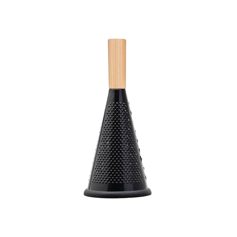 Estia Τρίφτης Bamboo Essentials Ανοξείδωτος Κωνικός Μαύρος