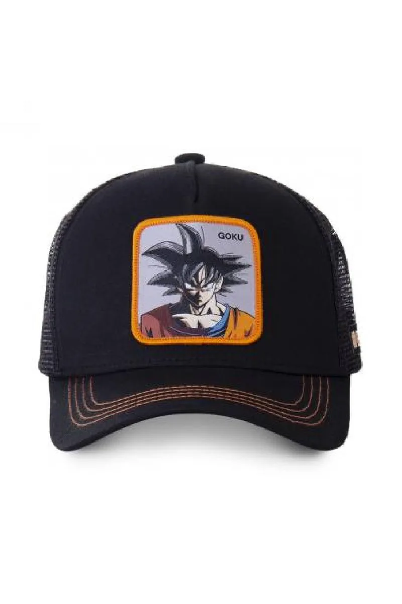 CAPSLAB Καπέλο Jockey Trucker Dragon Ball - Μαύρο-CL/DBZ/1/GOKD-BLACK