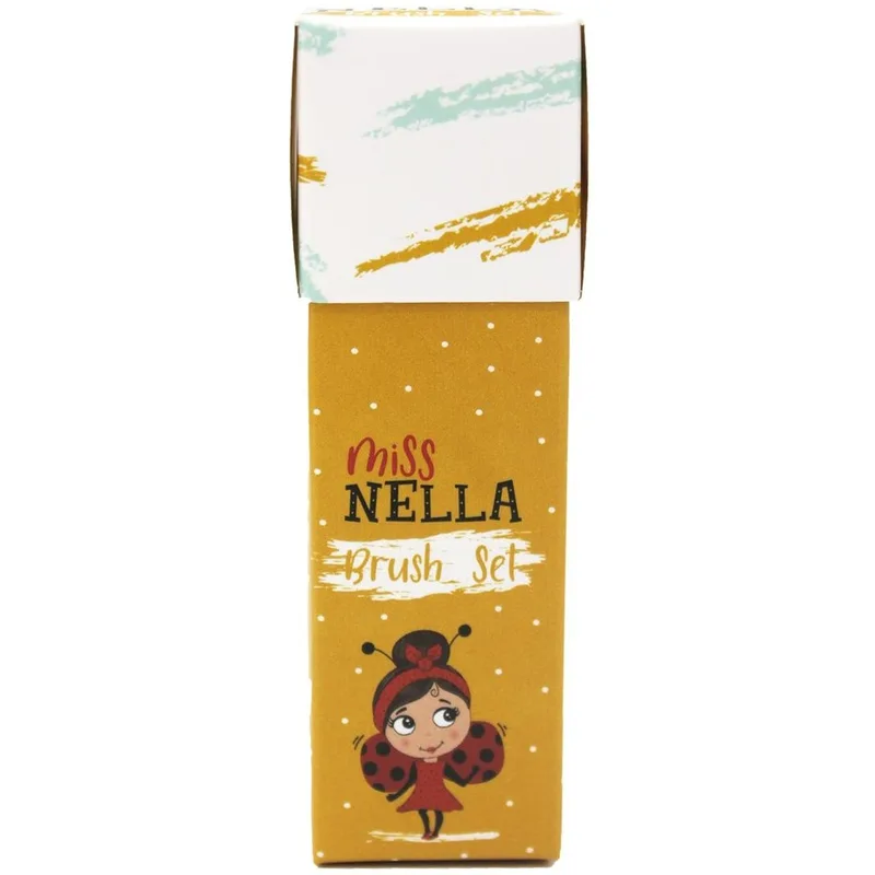 Miss Nella Brush Set Σετ Πινέλων για Παιδικό Μακιγιάζ 1 Τεμάχιο