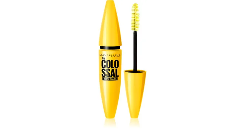 MAYBELLINE NEW YORK The Colossal 100% Black mascara color black 10.7 ml