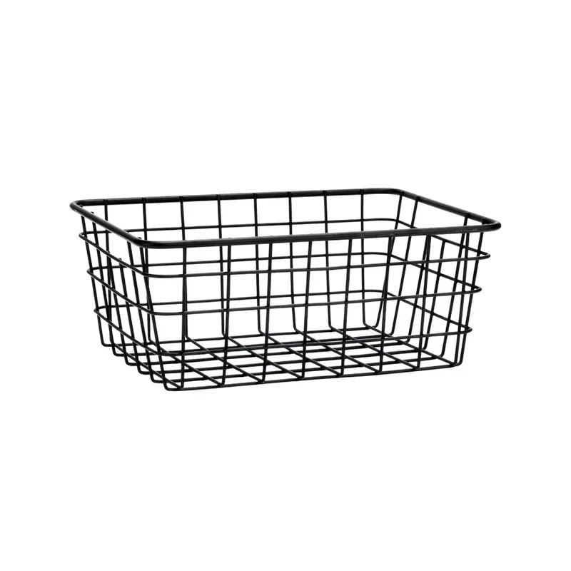 ESTIA ΚΑΛΑΘΙ ΟΡΓΑΝΩΣΗΣ ΜΕΤΑΛΛΙΚΟ 22x16x12cm ΜΑΥΡΟ
