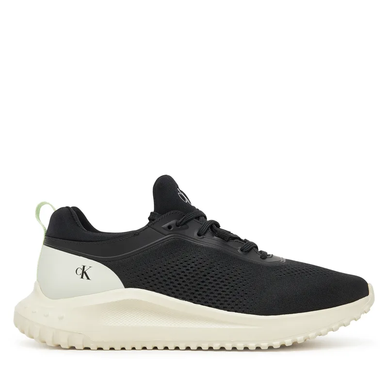 Αθλητικά Calvin Klein Jeans Eva Runner Sock Mg Tech YW0YW01855 Μαύρο