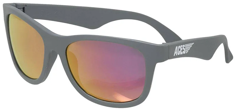 ΓΥΑΛΙΑ ΗΛΙΟΥ BABIATORS ACES GALACTIC GRAY/PINK MIRROR LENS (6+)