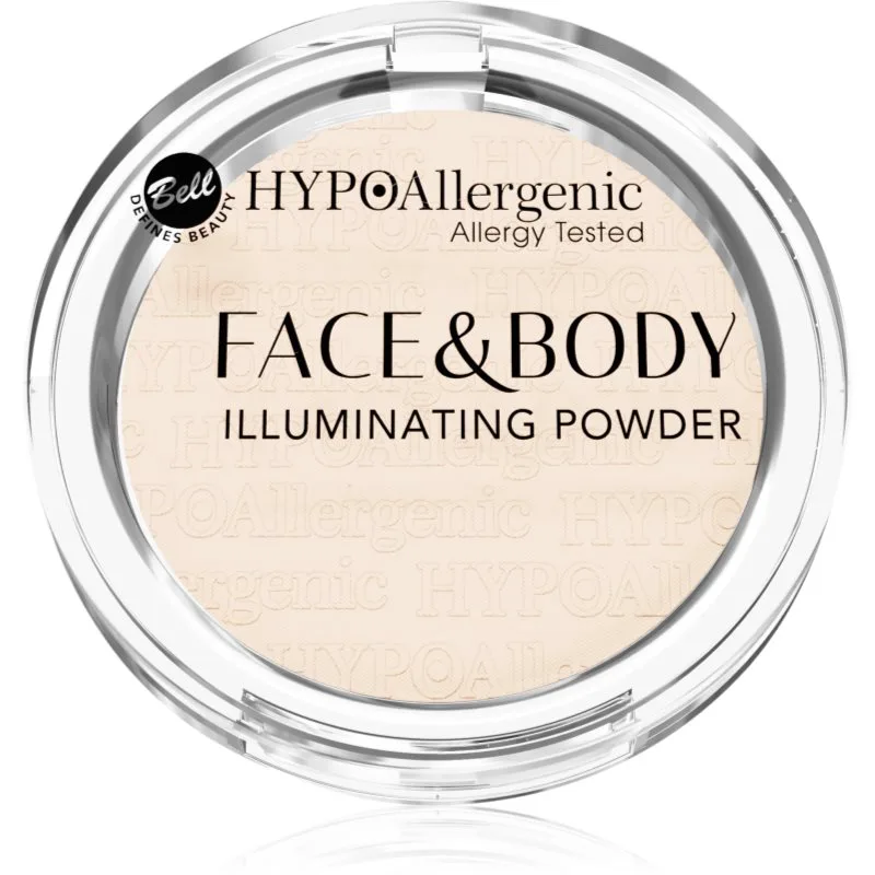 Bell Hypoallergenic λαμπρυντική πούδρα απόχρωση 01 Cool 6 γρ