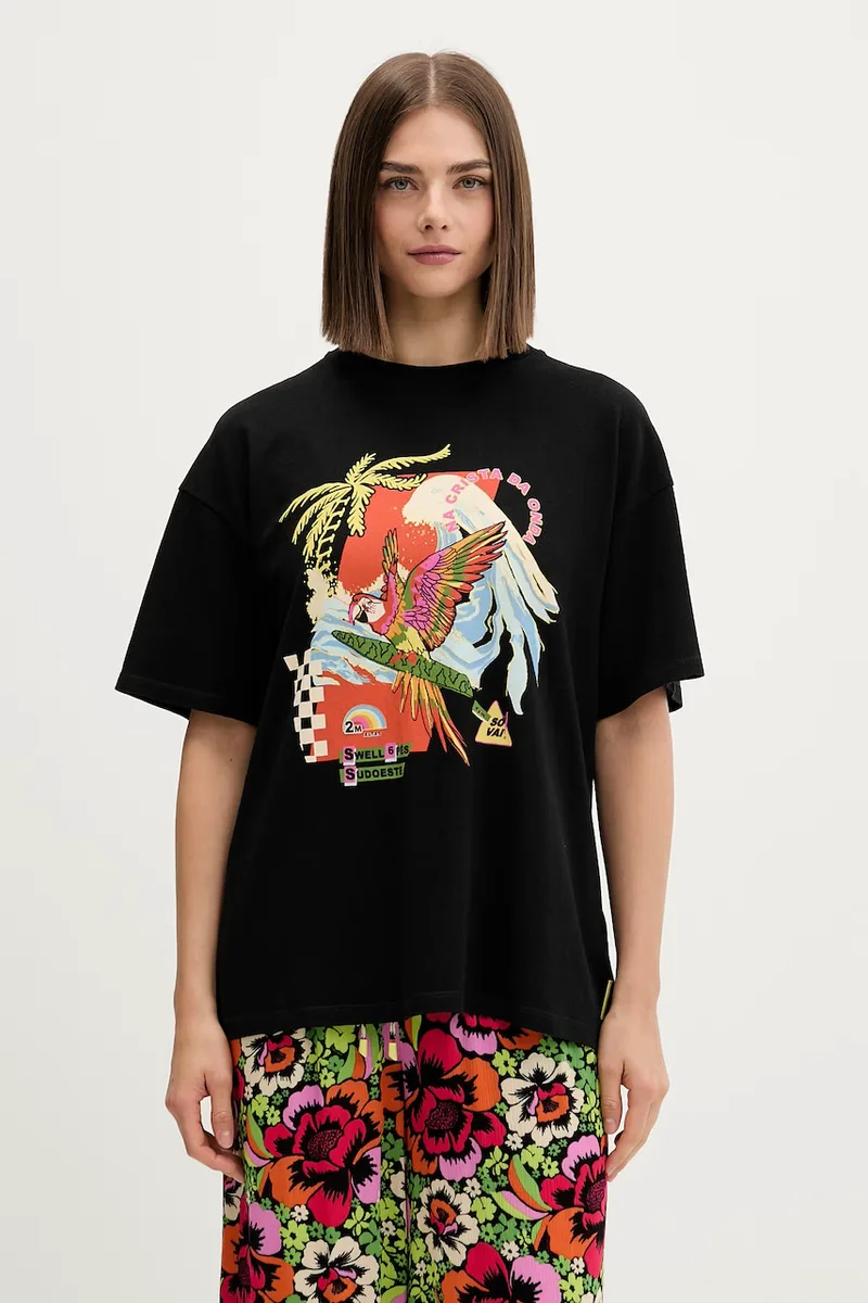 Rip Curl t-shirt γυναικείο βαμβακερό FARM RIO