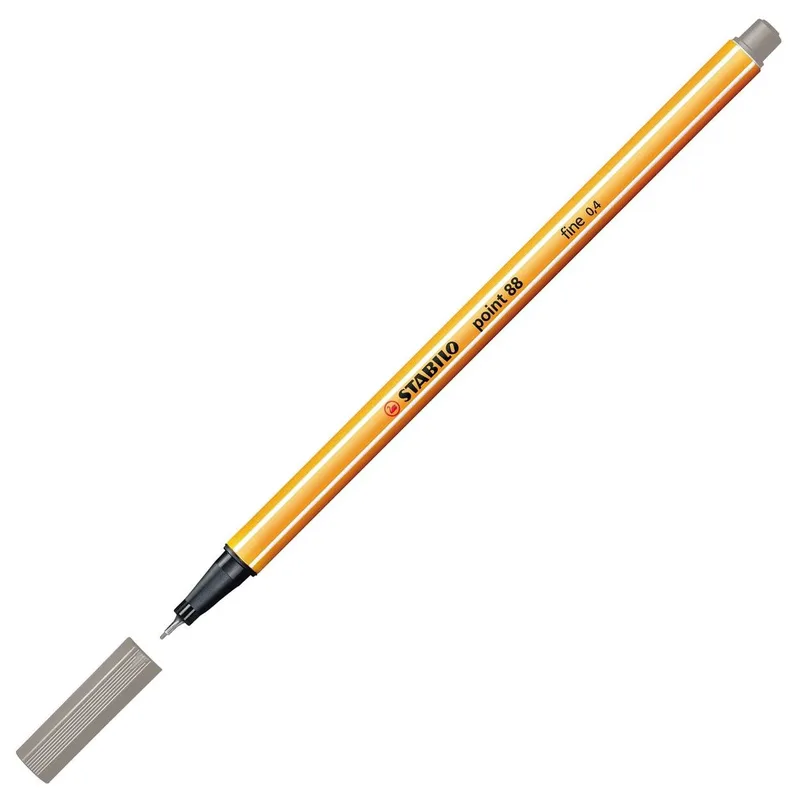 ΜΑΡΚΑΔΟΡΟΣ STABILO POINT 88/94 ΓΚΡΙ ΑΝΟΙΧΤΟ 0.4mm