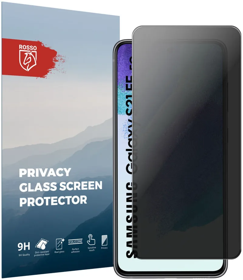 Κόκκινο Tempered Glass Privacy - Αντιχαρακτικό Γυαλί Προστασίας Απορρήτου Οθόνης Samsung Galaxy S21 FE 5G (8719246376399)