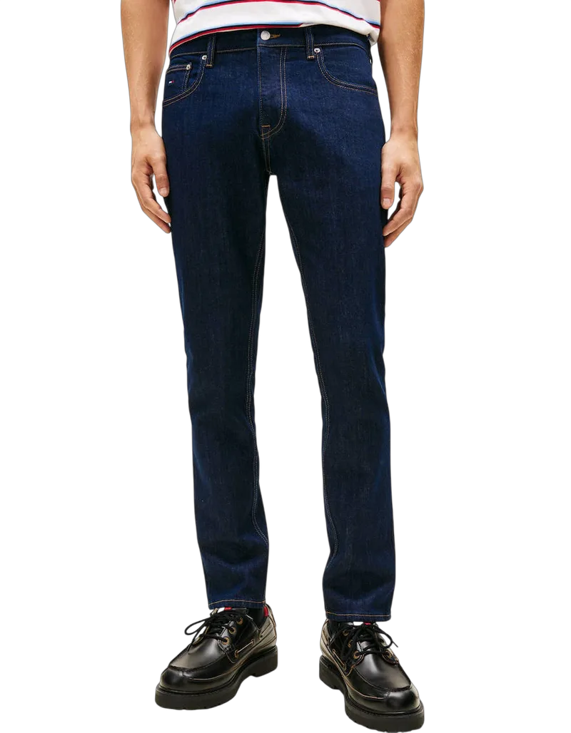 Ανδρικό Scanton Slim Τζιν Navy Μπλε Tommy Jeans DM0DM23063-1BK
