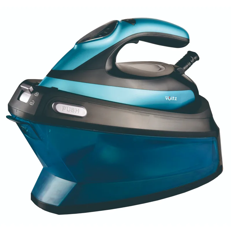 Ατμογεννήτρια Oliver Voltz OV51052A, 3200W, 1,5 l, 3 ρυθμίσεις ατμού, κεραμική πλάκα, οθόνη LED, τυρκουάζ