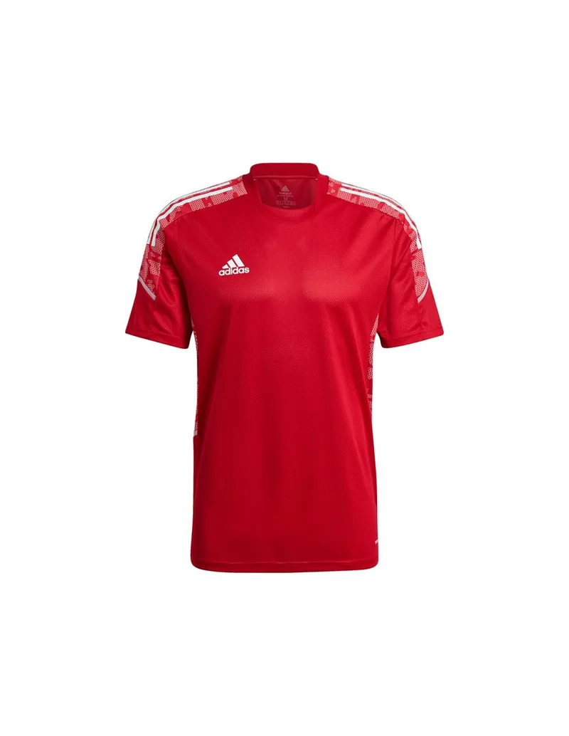Adidas Condivo 21 Primeblue Αθλητικό Ανδρικό T-shirt Μαύρο με Λογότυπο GH7167