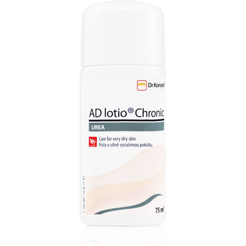 Dr Konrad AD lotio® Chronic γαλάκτωμα σώματος για ξηρό έως πολύ ξηρό δέρμα 4% Urea 75 ml