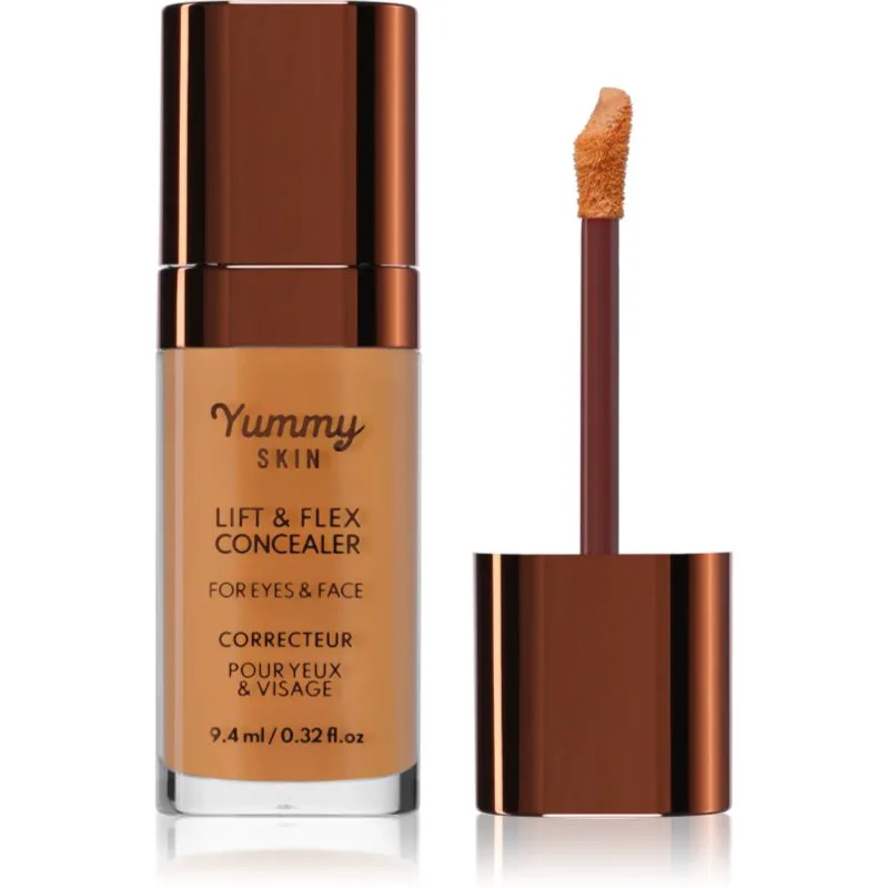 Danessa Myricks Beauty Yummy Skin Lift & Flex Concealer υγρό κονσίλερ με ματ αποτελέσματα απόχρωση 12 - Tan With Golden Undertones 8.4 ml