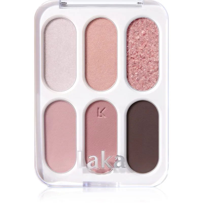 Laka Forever6 Eye Palette Παλέτα σκιών για τα μάτια απόχρωση 03 Prim Rose 7 γρ