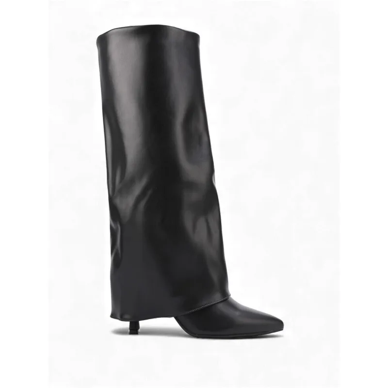 Μπότες με τακούνι La Modeuse 77109_P182763
