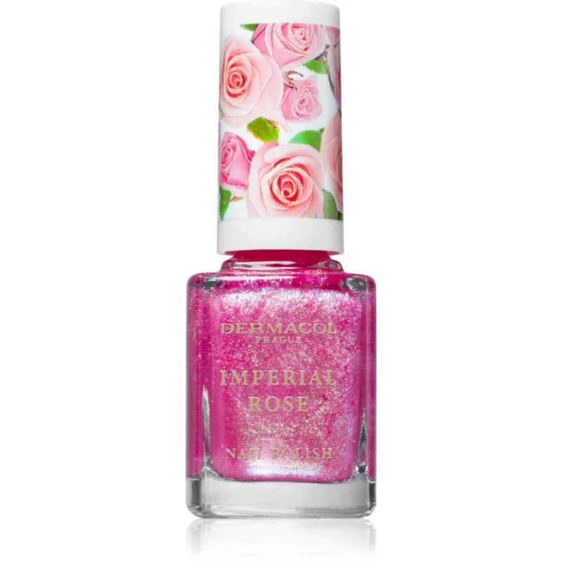 Dermacol Imperial Rose βερνίκι νυχιών αστραφτερό απόχρωση 03 11 ml