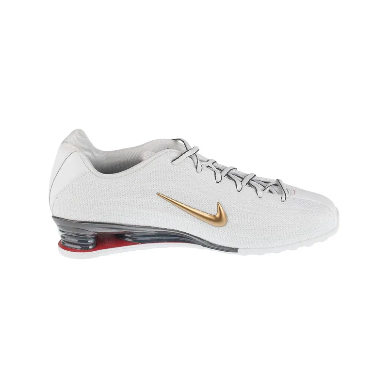 Xαμηλά Sneakers Nike Baskets shox z blanc métallisé