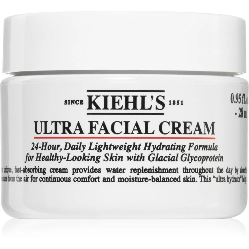 Kiehl's Ultra Facial Cream ενυδατική κρέμα για πρόσωπο 24 ώρες 28 ml