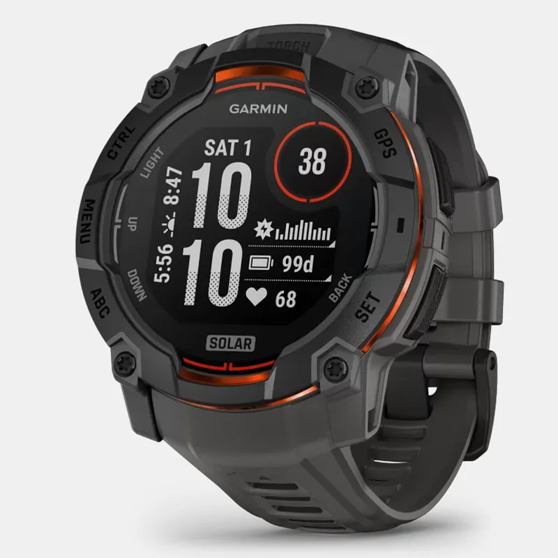 GARMIN Instinct 3 Solar Unisex Smartwatch 45mm (9000271279_93556)