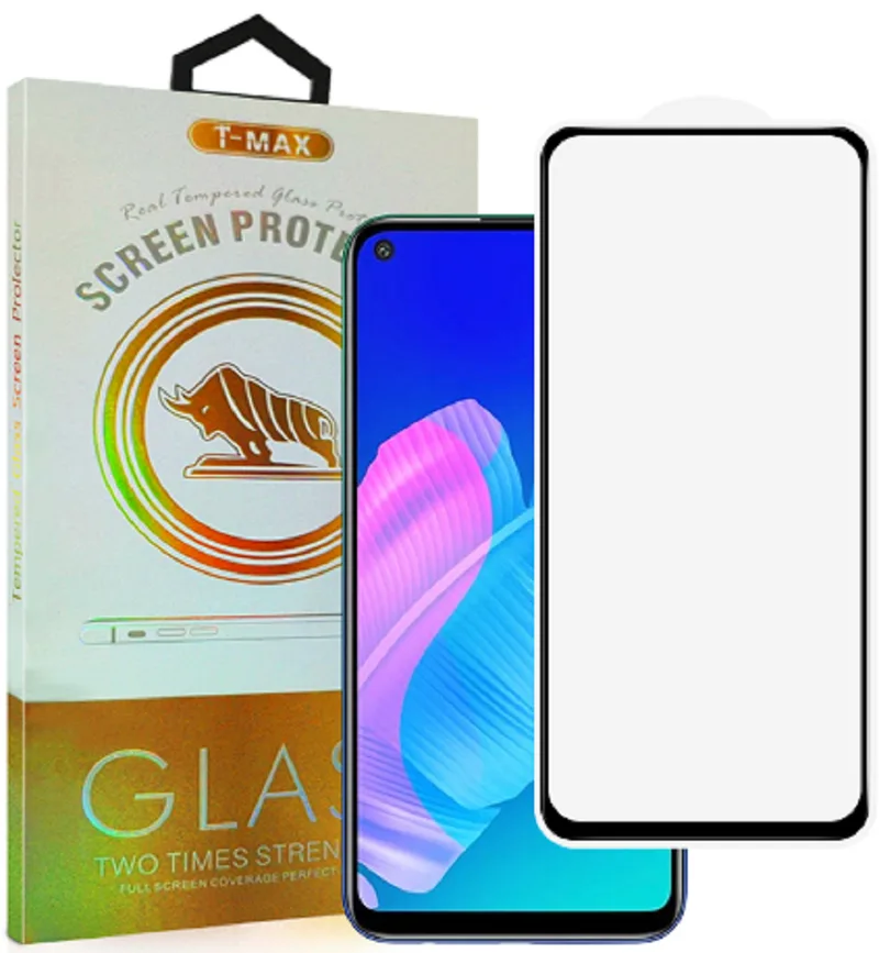 T-Max Premium 3D Tempered Glass Full Glue Fluid Despensing - Αντιχαρακτικό Γυαλί Οθόνης Huawei P40 Lite E - Black (5206015066047)