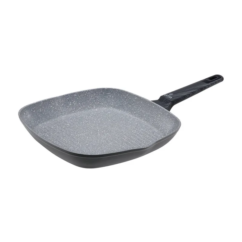Estia Γκριλιέρα Cuisson Αντικολλητική Περσσαριστού Αλουμίνιου 28Cm