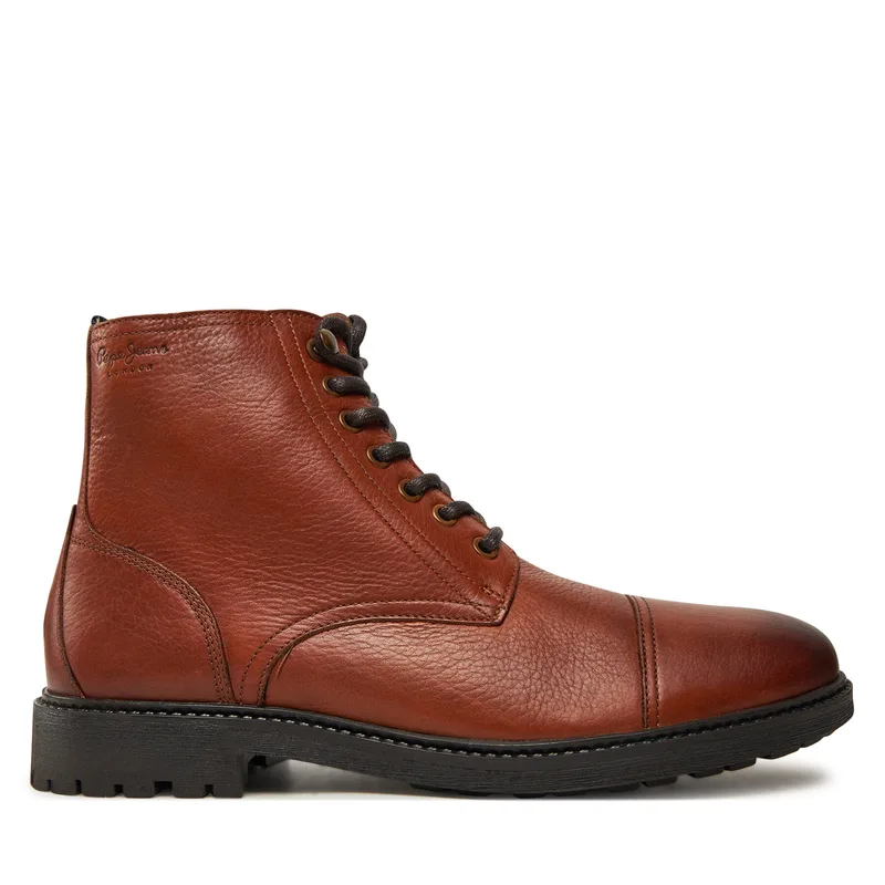 Μποτίνια Pepe Jeans Free Land PMS50245 Καφέ