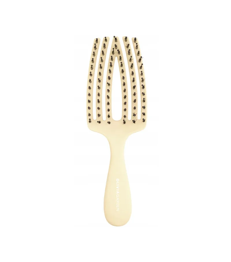 Olivia Garden Fingerbrush Care Kids Mini Hairbrush - Yellow