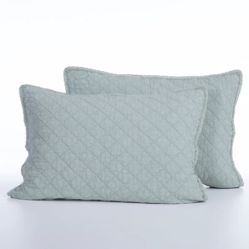 Μαξιλαροθήκες Oxford Ζεύγος 52X72 Nef Nef Brunno Mint (52x72)