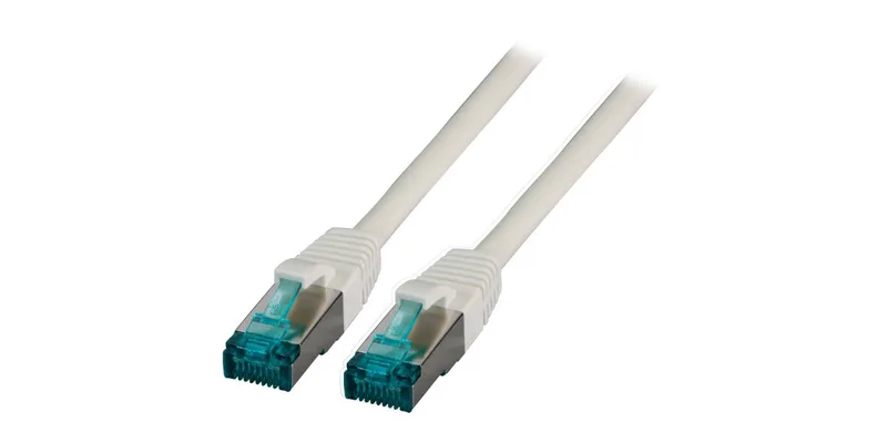 EFB RJ45 Patch Cable S/FTP, Cat6A, LSZH, 50m, Gray