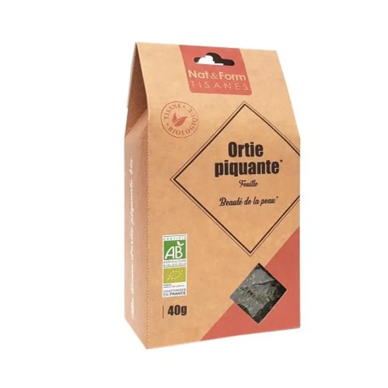 Nat&Form Herbal Tea Nettle Spicy Leaf Bio 40g