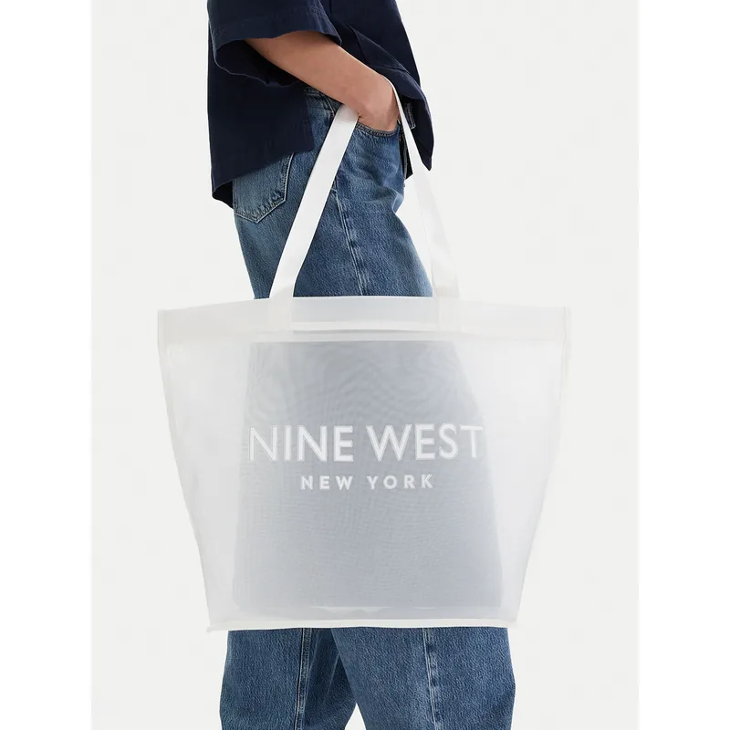 Τσάντα Nine West CEO-Eloura-LA374-4074 Λευκό