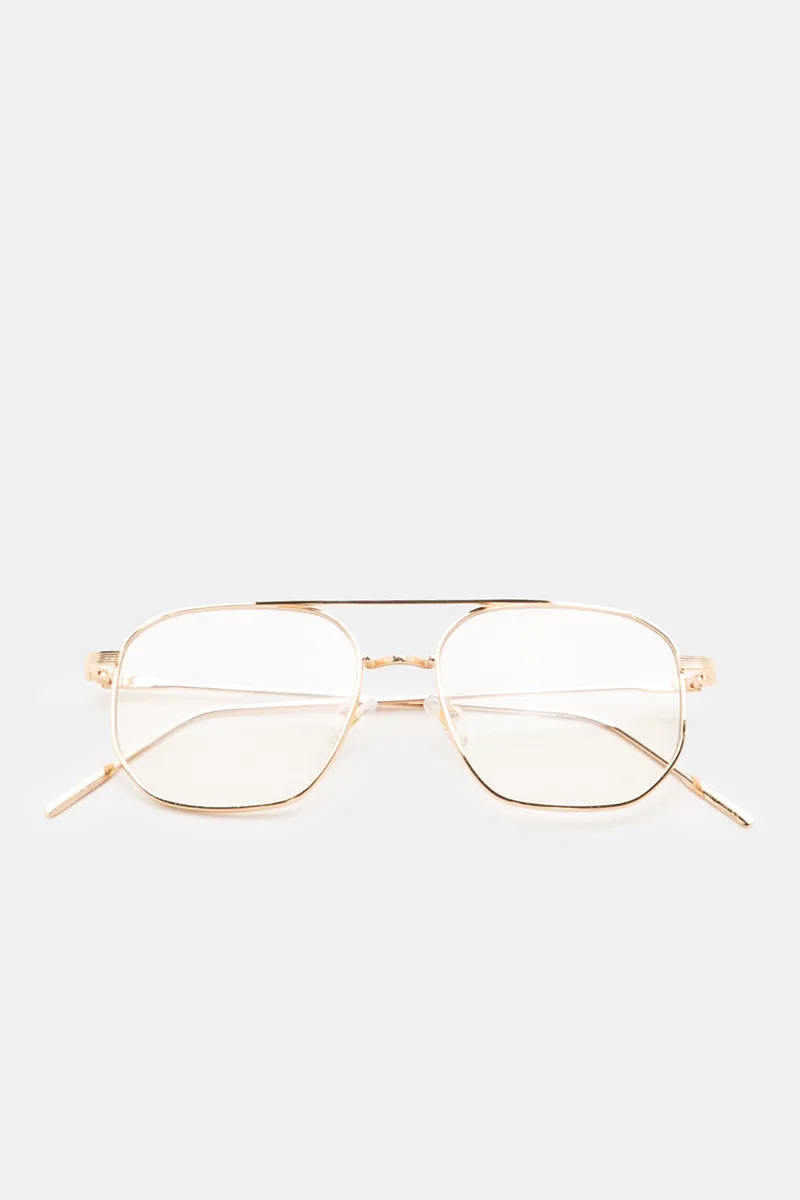 Γυαλιά Ηλιού μεταλλικά Aviator Style - Χρυσό